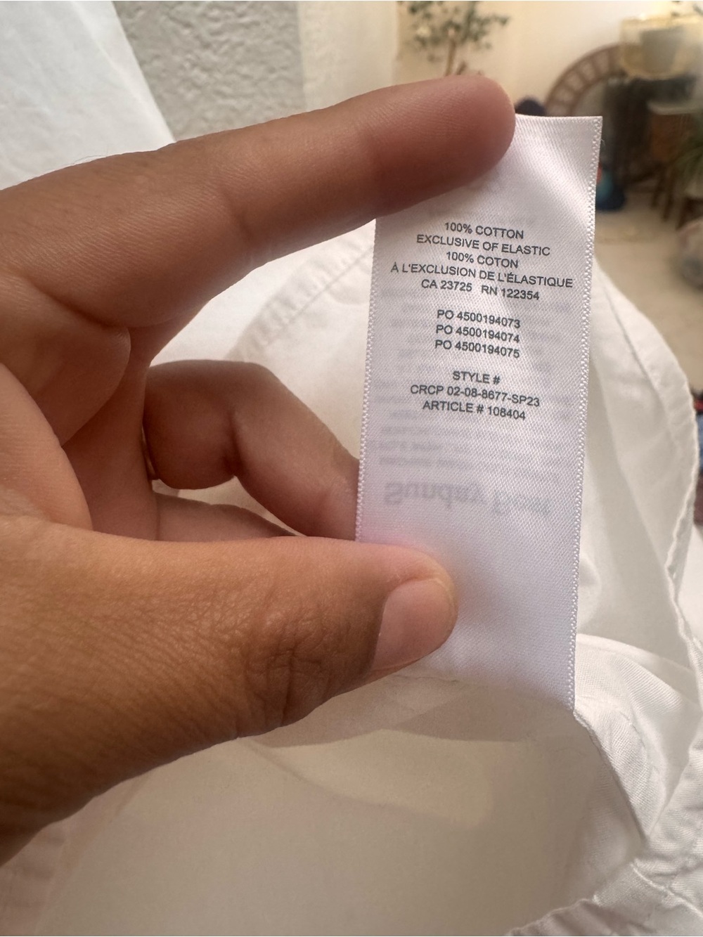 Sundays Best Aritzia Hadley White Smocked Square Neck Puff-Sleeve Baby Doll Mini - Picture 10 of 15